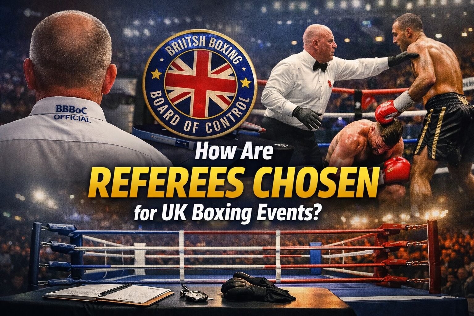 Officials In Boxing How Are Referees Chosen for UK Boxing Events?