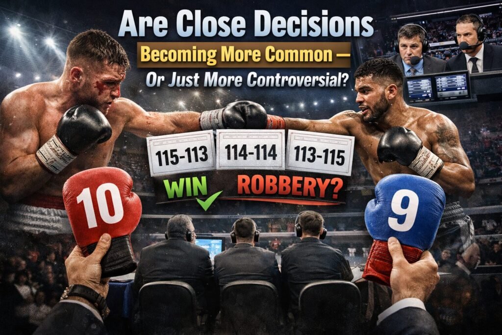 Are Close Decisions Becoming More Common — Or Just More Controversial?