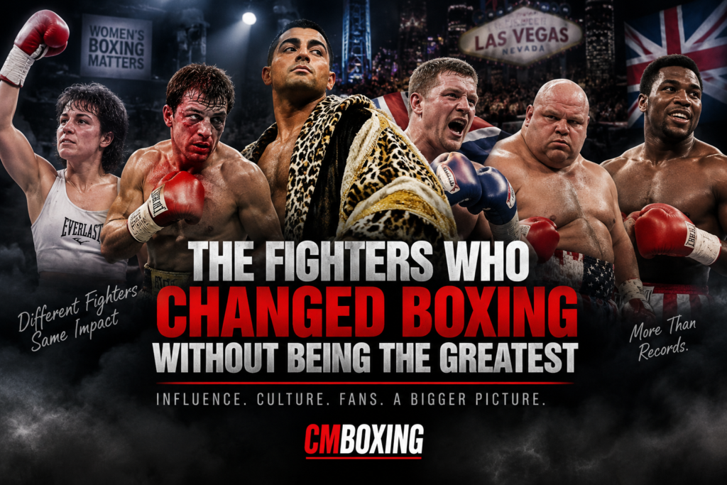 Fighters who changed boxing history through their influence, popularity and impact beyond world titles and greatness